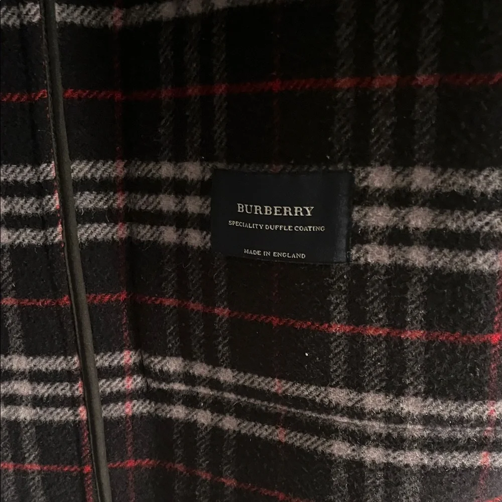 Burberry Navy Toggle Trench Coat - Picture 3 of 8